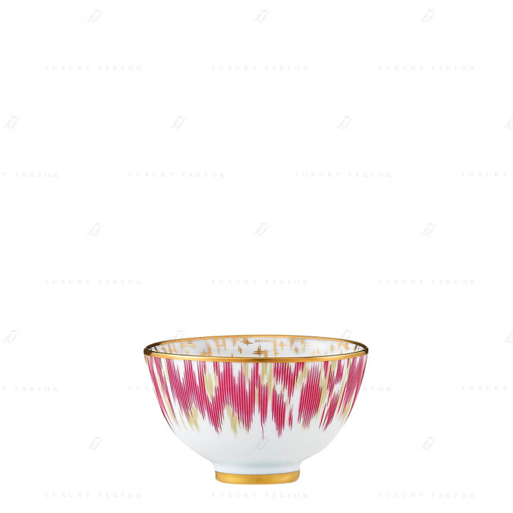 Чаша бульонная 9,5см коллекции Voyage en Ikat бренда Hermes