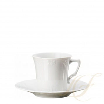 Чашка кофейная с блюдцем 0,20л коллекции Baronesse бренда Hutschenreuther
