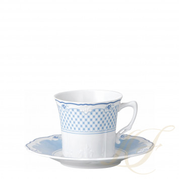 Чашка кофейная с блюдцем 0,20л коллекции Baronesse Estelle бренда Hutschenreuther