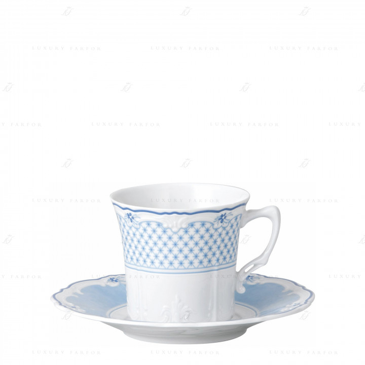 Чашка кофейная с блюдцем 0,20л коллекции Baronesse Estelle бренда Hutschenreuther