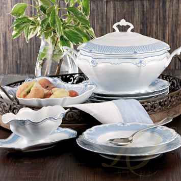 Тарелка суповая 24см коллекции Baronesse Estelle 