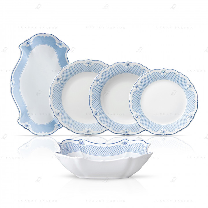 Столовый сервиз на 6 персон коллекции Baronesse Estelle бренда Hutschenreuther
