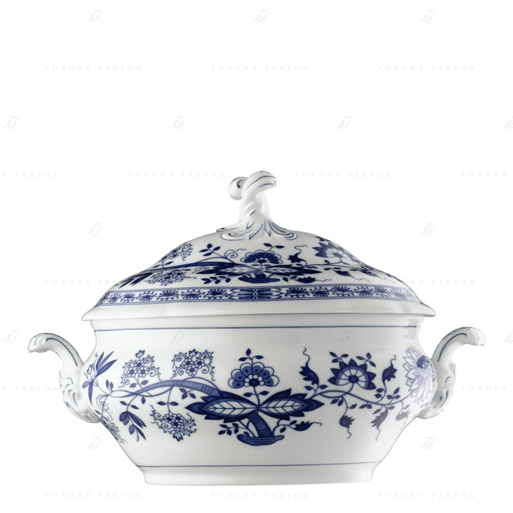 Супница 3,50л коллекции Blau Zwiebelmuster бренда Hutschenreuther