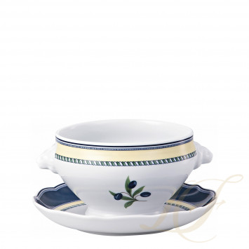 Чаша суповая с блюдцем 0,40л коллекции Medley бренда Hutschenreuther