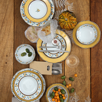 Тарелка закусочная 19см коллекции Medley Alfabia 