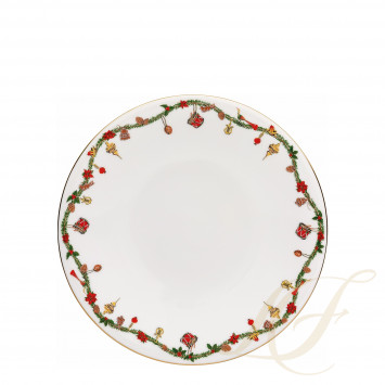 Тарелка 27см коллекции Nora Christmas бренда Hutschenreuther