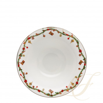 Чаша 26см коллекции Nora Christmas бренда Hutschenreuther