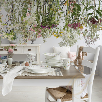 Тарелка 22см коллекции Nora Spring Vibes бренда Hutschenreuther