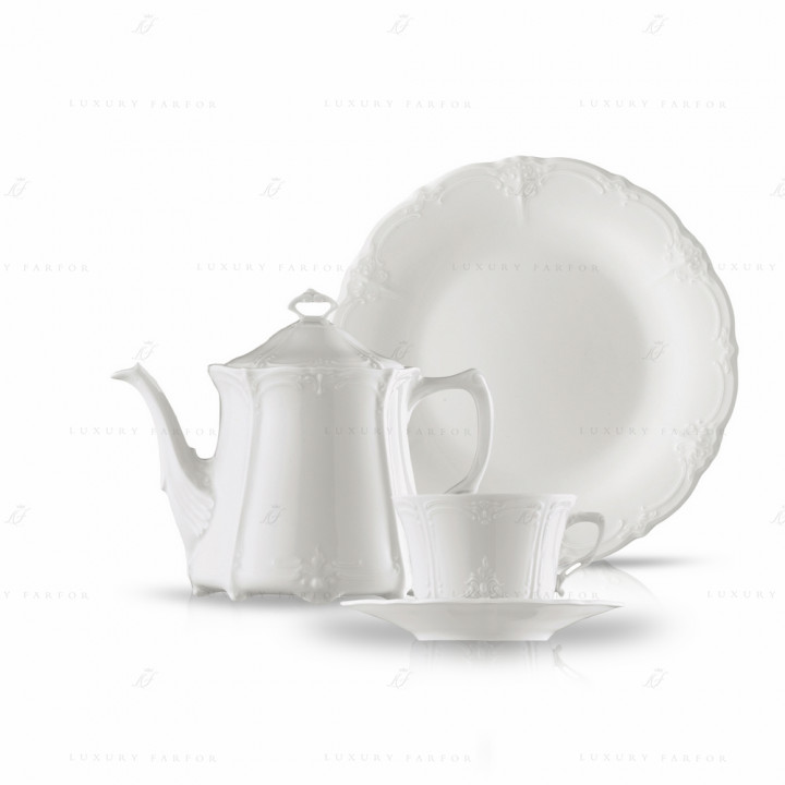 Столовый сервиз на 6 персон, 20 предметов коллекции Baronesse бренда Hutschenreuther