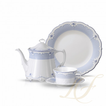 Столовый сервиз на 6 персон, 20 предметов коллекции Baronesse Estelle бренда Hutschenreuther