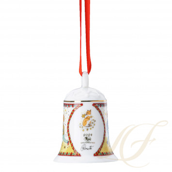 Фарфоровый колокольчик  7см бренда Hutschenreuther