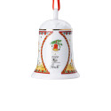 Фарфоровый колокольчик  12см коллекции Weihnachtsleuchten (Лимитированная серия на 2999 пред.) бренда Hutschenreuther