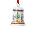 Фарфоровый колокольчик  12см коллекции Weihnachtsleuchten (Лимитированная серия на 2999 пред.) бренда Hutschenreuther