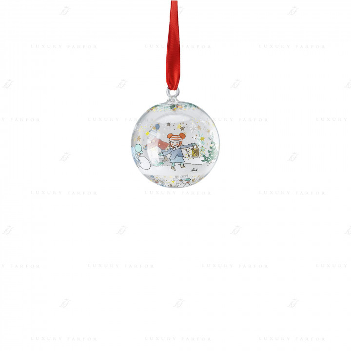 Фарфоровый шар 6см коллекции Weihnachtsleuchten (Лимитированная серия) бренда Hutschenreuther