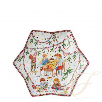 Чаша 24см коллекции Weihnachtsleuchten бренда Hutschenreuther