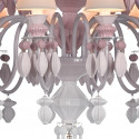 Люстра на 24 свечей (розовый / белый) 125 х 80см коллекции Belle de Nuit бренда Lladro