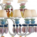 Люстра на 24 свечей (мултиколор) 125 х 80см коллекции Belle de Nuit бренда Lladro