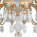 Люстра на 24 свечей (золотой / белый) 125 х 80см коллекции Belle de Nuit бренда Lladro