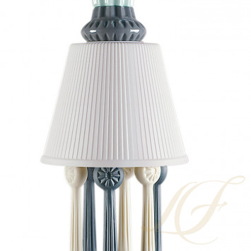 Подвесная лампа с литофаном (черный / белый / голубой) 300 х 11см коллекции Belle de Nuit бренда Lladro