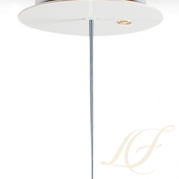 Подвесная лампа с литофаном (розовый / фиолетовый) 300 х 11см коллекции Belle de Nuit бренда Lladro