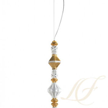 Подвесная лампа II (золотой / белый) 170 х 23см коллекции Belle de Nuit бренда Lladro