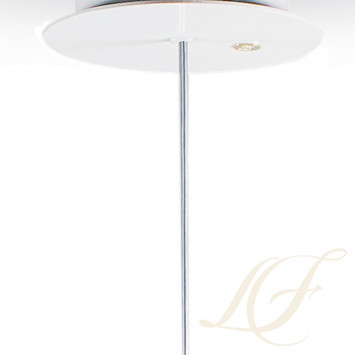 Подвесная лампа с литофаном (золотой / белый) 300 х 11см коллекции Belle de Nuit бренда Lladro