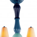 Люстра на 8 свечей (синий) 123 х 70см коллекции Ivy & Seed бренда Lladro