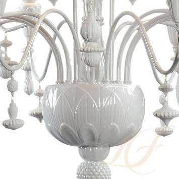 Люстра на 20 свечей (белый) 138 х 115см коллекции Ivy & Seed бренда Lladro