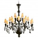 Люстра на 20 свечей (черный) 138 х 115см коллекции Ivy & Seed бренда Lladro