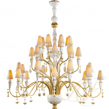 Люстра на 32 свечей (белый / золотой) 183 х 150см коллекции Ivy & Seed бренда Lladro