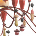 Люстра на 32 свечей (красный / коралловый) 183 х 150см коллекции Ivy & Seed бренда Lladro