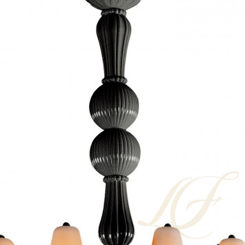 Люстра на 32 свечей (черный) 183 х 150см коллекции Ivy & Seed бренда Lladro