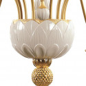 Люстра на 16 свечей (белый / золотой) 148 х 150см коллекции Ivy & Seed бренда Lladro