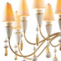 Люстра на 16 свечей (белый / золотой) 148 х 150см коллекции Ivy & Seed бренда Lladro