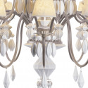 Люстра на 40 свечей (серебряный / белый) 150 х 100см коллекции Belle de Nuit бренда Lladro
