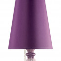 Лампа настольная (розовый / фиолетовый) 57 х 20см коллекции Belle de Nuit бренда Lladro
