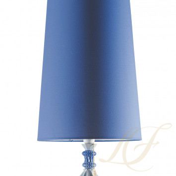 Торшер, напольный светильник II ((синий / белый) 181 х 32см коллекции Belle de Nuit бренда Lladro