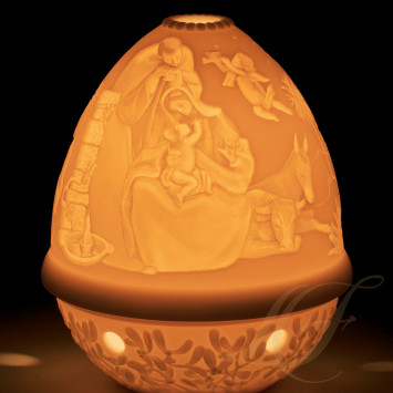 Подсвечник-литофан 