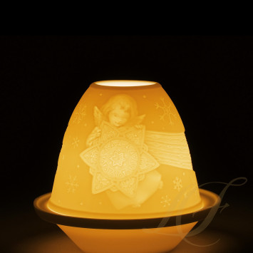 Подсвечник-литофан 