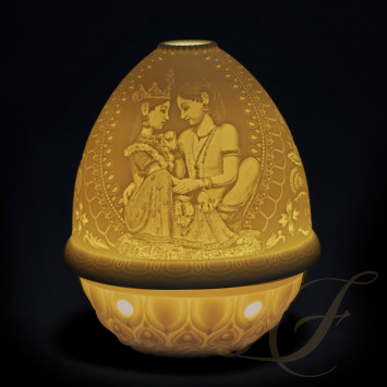 Подсвечник-литофан 