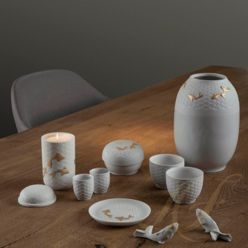 Стакан для саке 5 х 11 коллекции Koi бренда Lladro