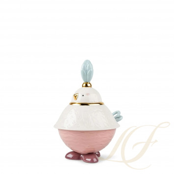 Сахарница (голубой / розовый / золотой) 21 х 17см коллекции Kawki бренда Lladro