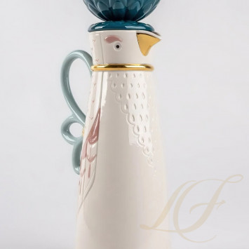 Кофейник (голубой / розовый / золотой) 29 х 15см коллекции Kawki бренда Lladro