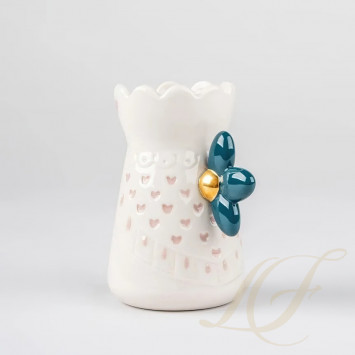 Молочник (синий / розовый / золотой) 13 х 10см коллекции Kawki бренда Lladro