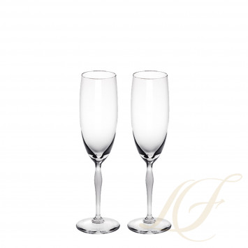 Флюте для шампанского, 2шт. 200мл коллекции 100 Points бренда Lalique