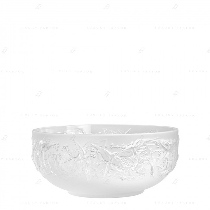 Чаша 25см коллекции Hirondelles бренда Lalique