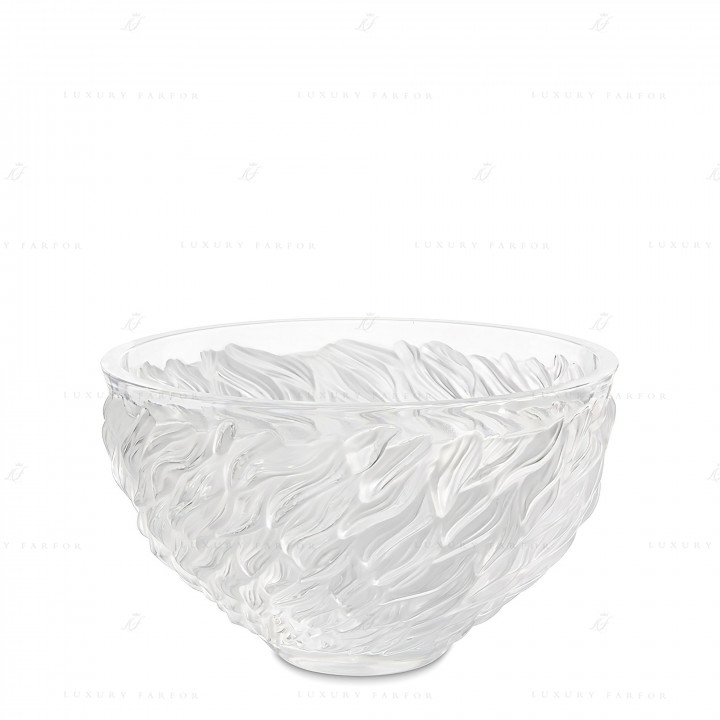 Чаша 29,7см коллекции Fourrure бренда Lalique