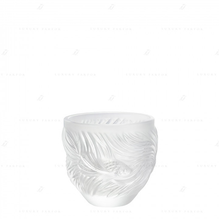 Настольный подсвечник 9,8см коллекции Poissons Combattants бренда Lalique