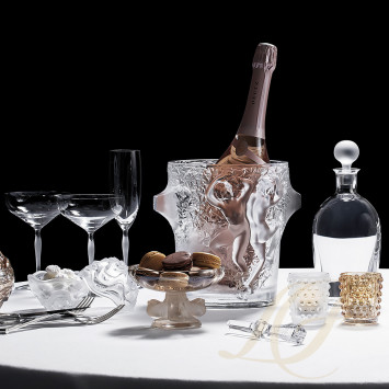 Настольный подсвечник 7см коллекции Mossi бренда Lalique