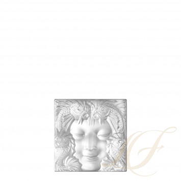 Декоративная панель зеркальная 8x8см коллекции Masque de Femme бренда Lalique